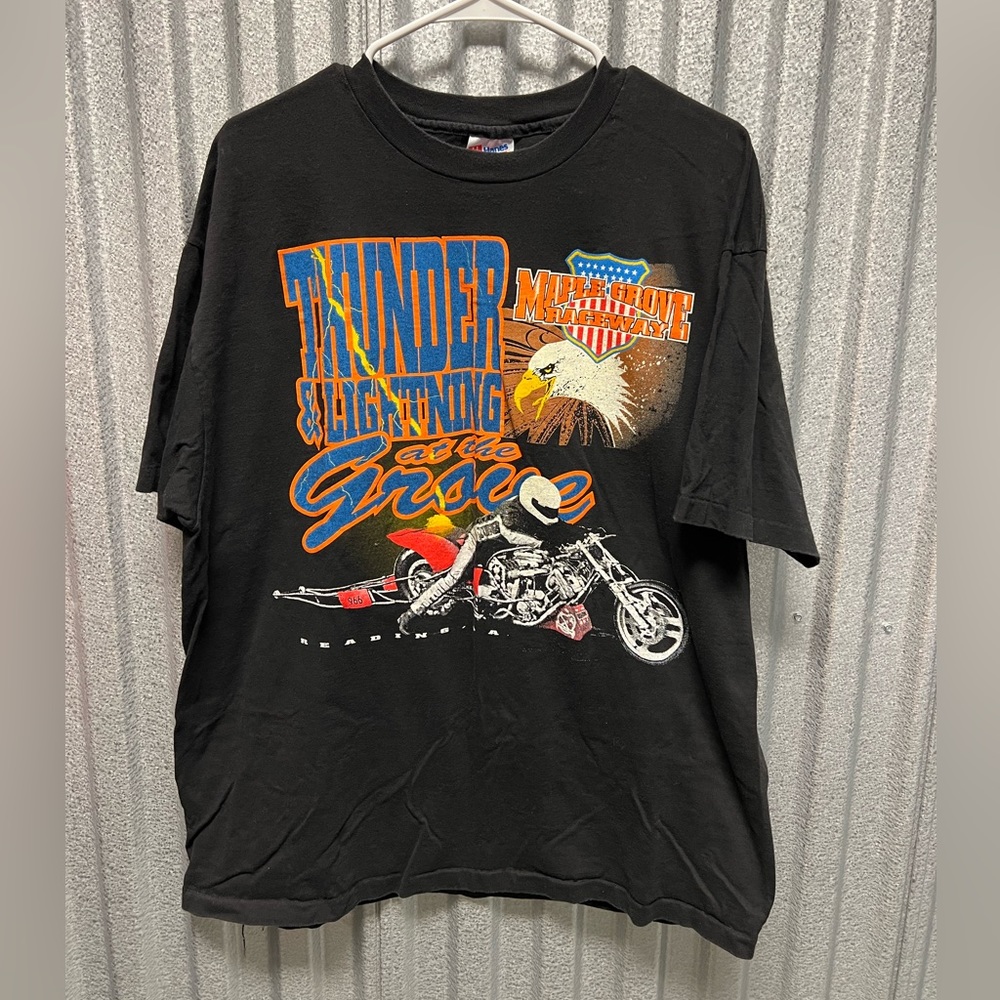 Vintage Motorcycle thunder & Lighting T-shirt